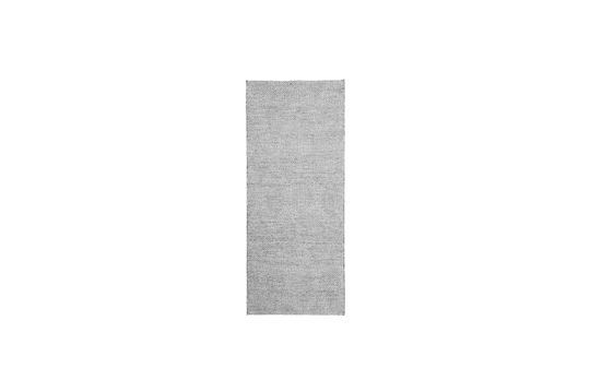 Grey fabric carpet Mara Clipped