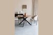 Miniature Grey fabric chair Ayle 2
