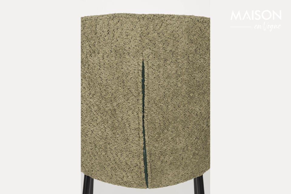 Grey fabric chair Ayle - 8