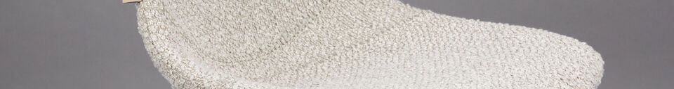 Material Details Grey fabric chair Franky