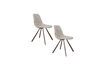 Miniature Grey fabric chair Franky 11