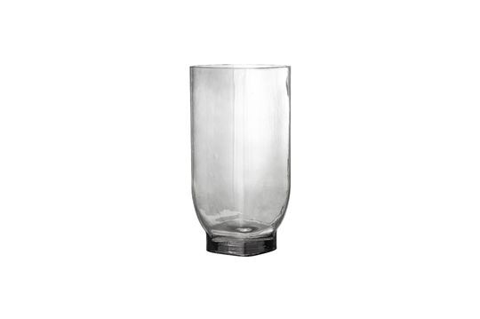Grey glass vase Irfa Clipped