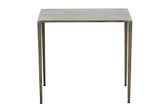 Grey iron side table Ranchi Clipped