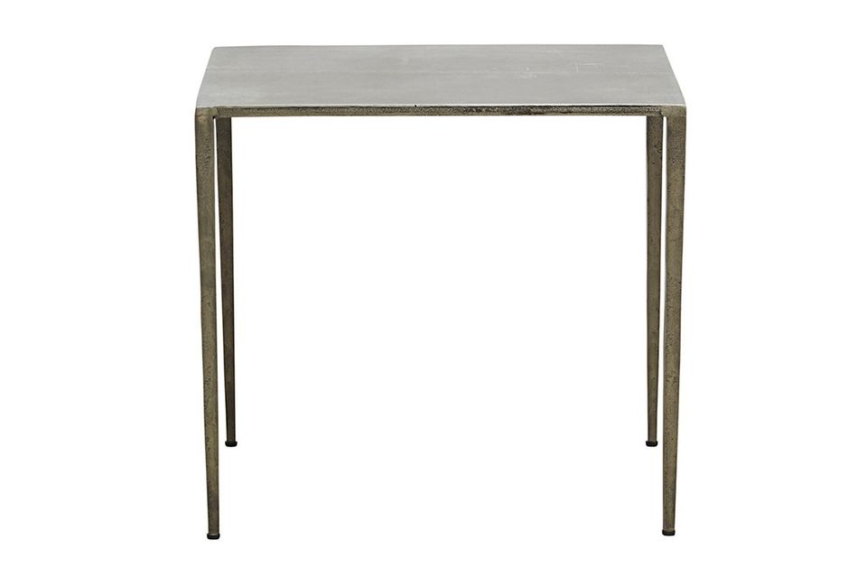 Grey iron side table Ranchi House Doctor