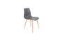 Miniature Grey Leon Chair Clipped