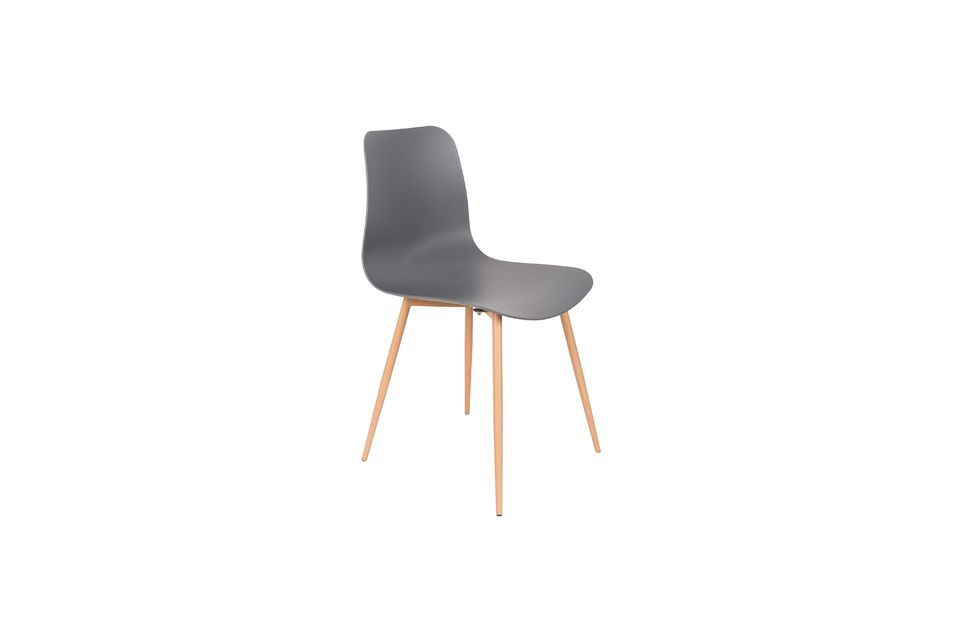 Grey Leon Chair White Label