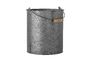 Miniature Grey metal bucket Dusan Clipped