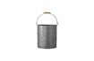 Miniature Grey metal bucket Dusan 3