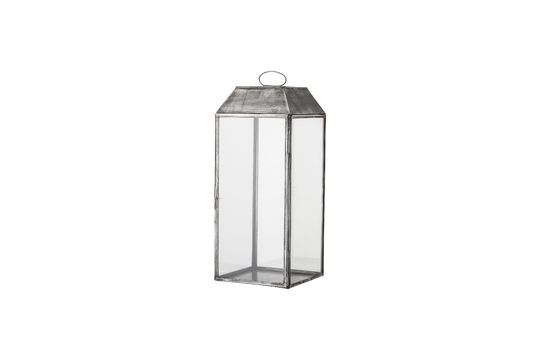 Grey metal lantern Ejlar Clipped