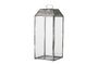 Miniature Grey metal lantern Ejlar Clipped