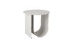 Miniature Grey metal side table Cher 9