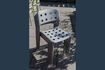 Miniature Grey plastic garden chair Serra 1