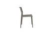Miniature Grey plastic garden chair Serra 6
