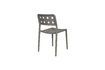 Miniature Grey plastic garden chair Serra 7