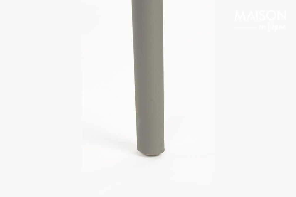 Grey plastic garden chair Serra - 10