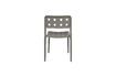 Miniature Grey plastic garden chair Serra 9