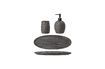 Miniature Grey soap dispenser set Hrin 5