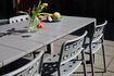 Miniature Grey steel garden table Alban 2