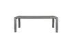 Miniature Grey steel garden table Alban 1