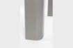 Miniature Grey steel garden table Alban 7