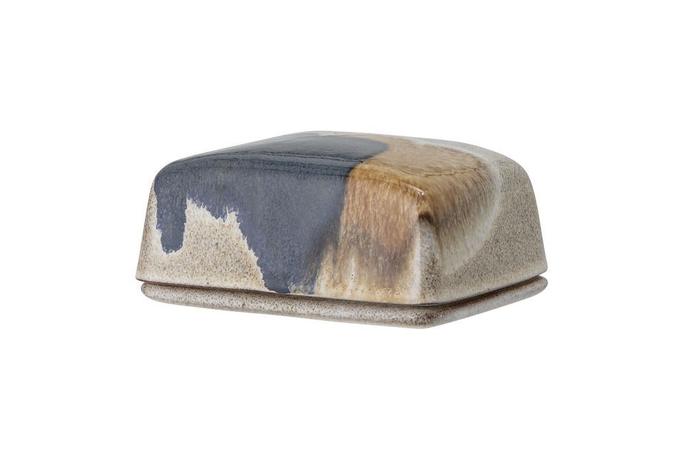 The Jules butter dish from Bloomingville is a beautiful handcrafted stoneware piece covered with a