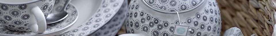 Material Details Grey stoneware teapot Elsa