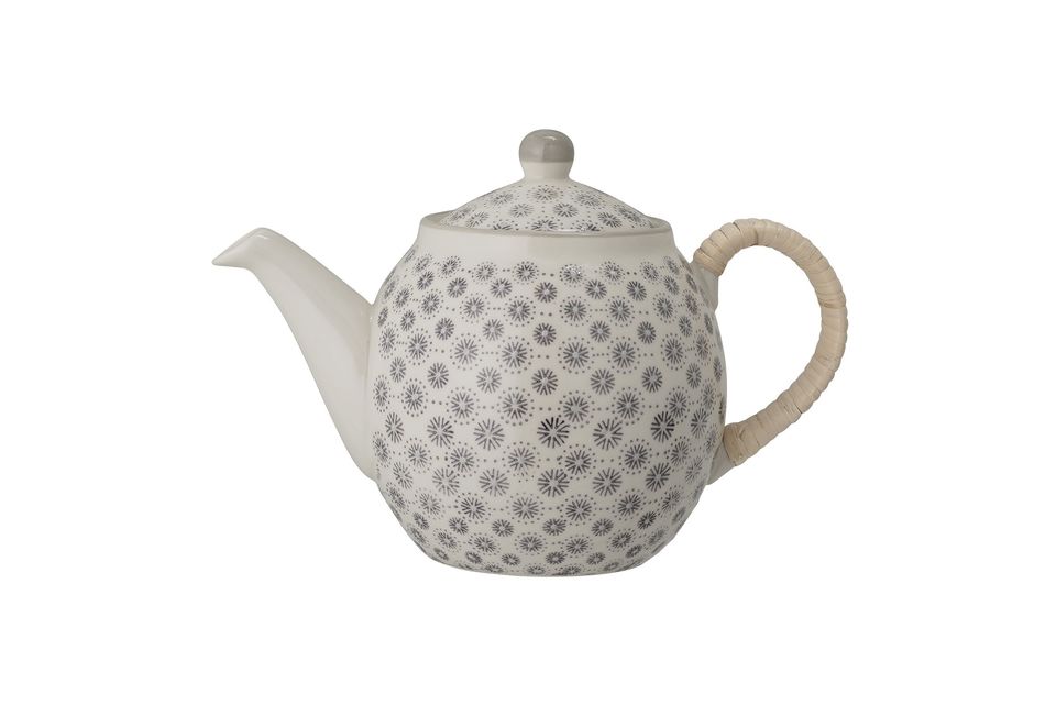 Grey stoneware teapot Elsa Bloomingville