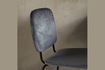 Miniature Grey  velvet chair Comma 3