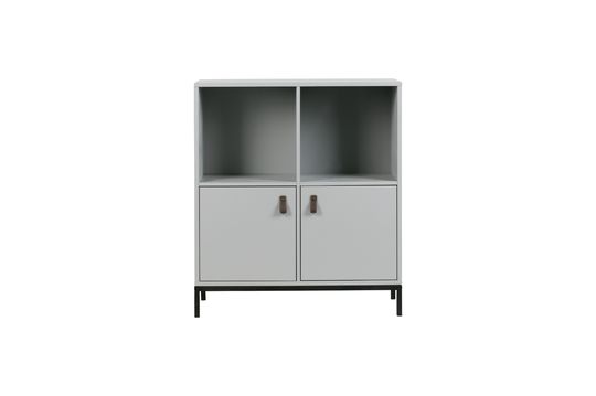 Grey wood cabinet Incl Clipped