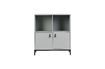 Miniature Grey wood cabinet Incl 1