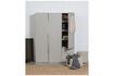 Miniature Grey wood cabinet Rens 2