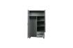 Miniature Grey wood cabinet with drawers Dennis 7