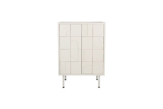 Grey wood sideboard Funk Clipped