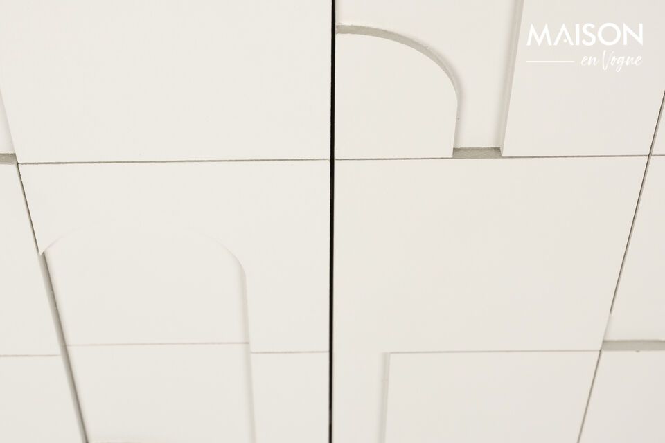 Immerse yourself in the captivating world of the Funk Grey MDF Sideboard