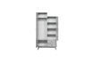 Miniature Grey wooden wardrobe Lily 8