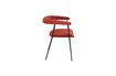 Miniature Haily Wine Red Armchair 10