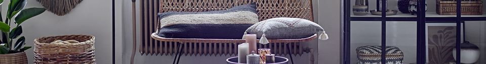 Material Details Hallie Rattan Sofa