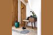 Miniature Hallway dark wood bench 5