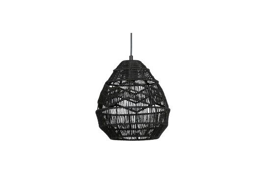 Hanging lamp black Adelaide Clipped