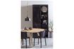 Miniature Harris black wooden sliding door cabinet 3