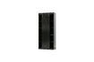 Miniature Harris black wooden sliding door cabinet 7