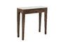 Miniature Hauge Brown Mango Wood Console Table Clipped