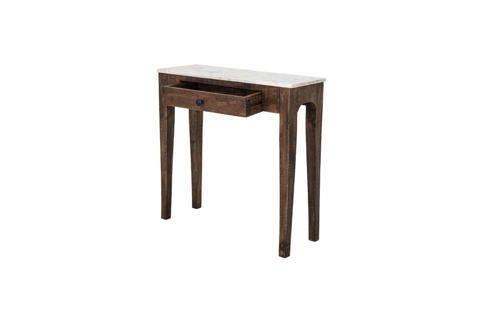 Made of 100% FSC® certified mango wood in a warm brown shade