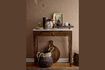 Miniature Hauge Brown Mango Wood Console Table 1