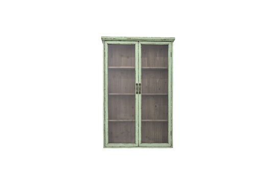 Hazem solid wood green cabinet Clipped