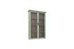 Miniature Hazem solid wood green cabinet 7