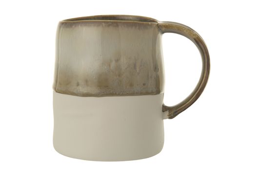 Heather multicoloured stoneware mug Clipped