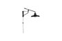 Miniature Hector black wall lamp Clipped
