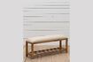 Miniature Hermine light wood bench 1