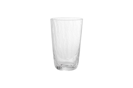 High clear drinking glass Asali Clipped